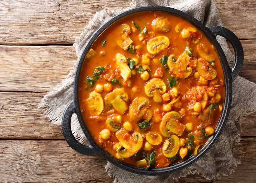 Wild Mushroom Durban Curry