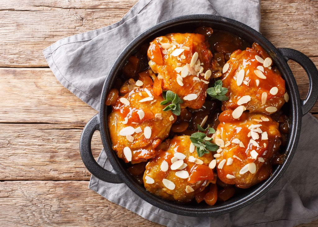 Louisiana Apricot Almond Chicken