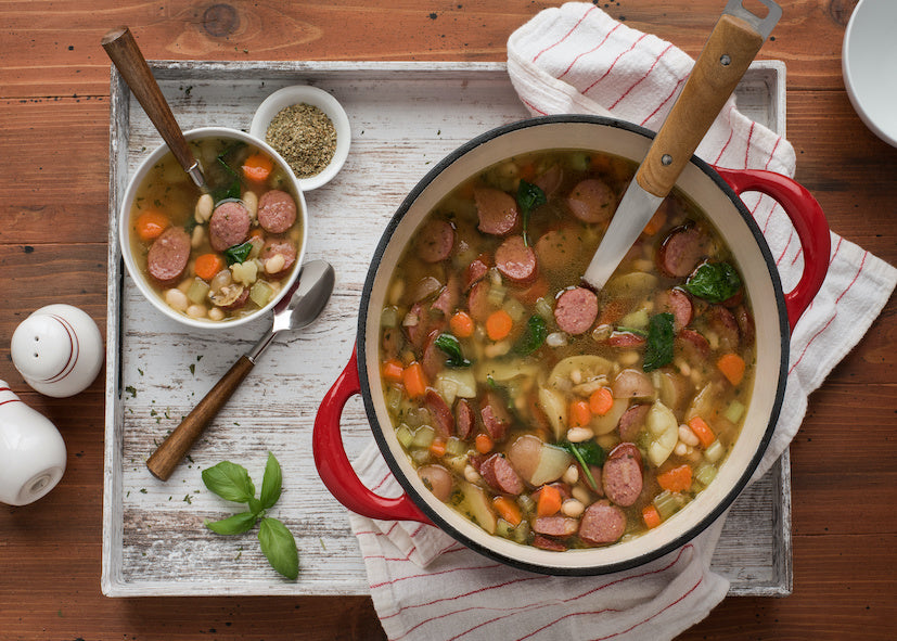 Bean Sausage Stew