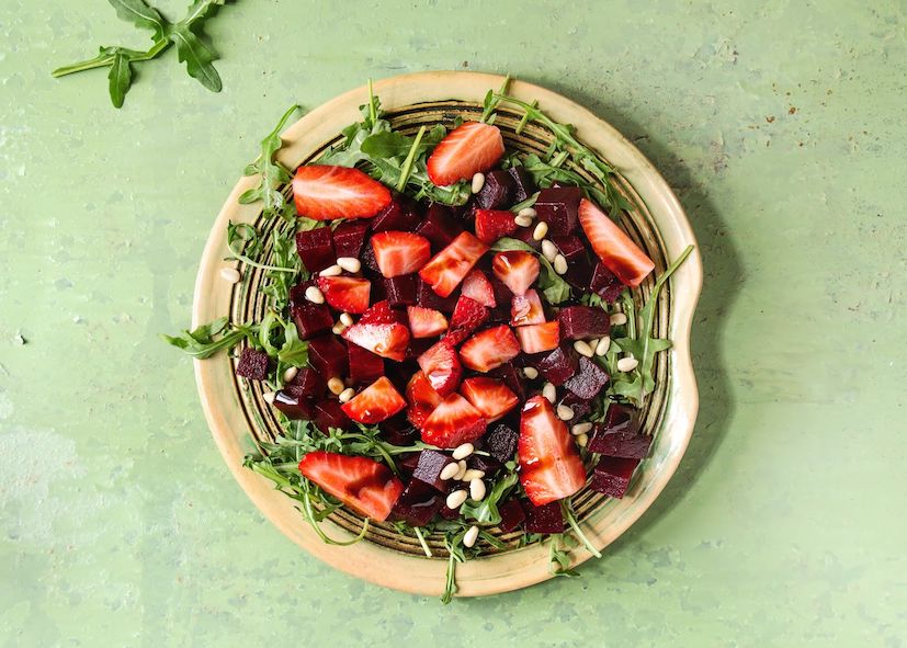 Strawberry Beetroot Salad