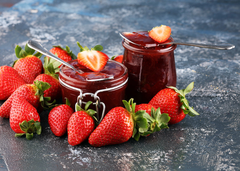 Caramelised Strawberry Chia Jam 