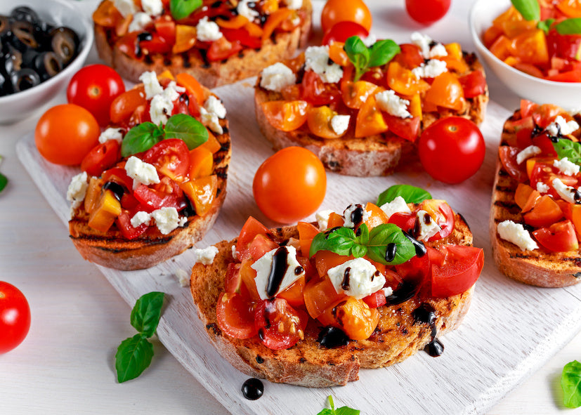 Tasty Tomato Bruschetta