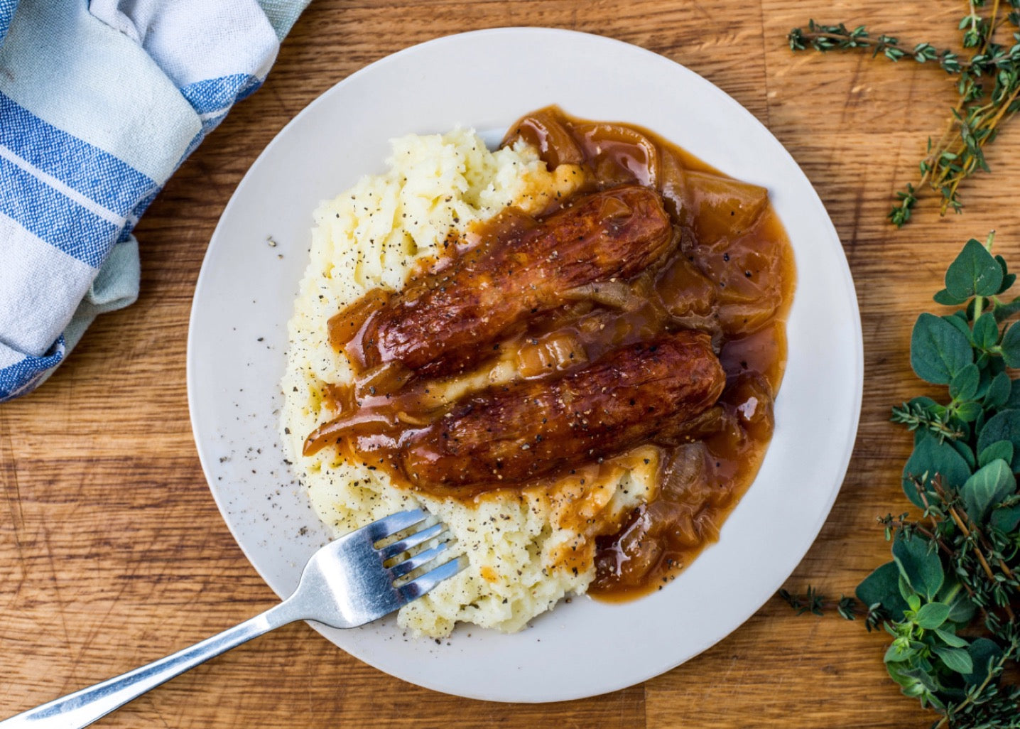 Sausages and Mash