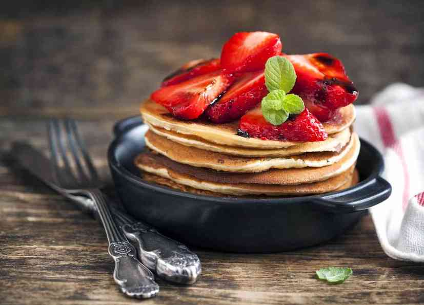 Strawberry Pancakes