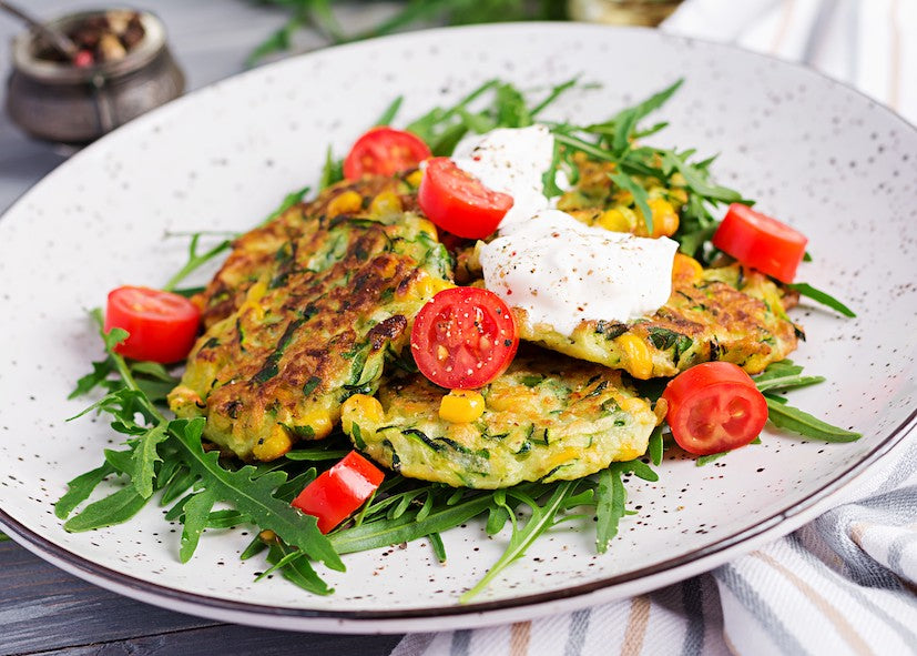 Corn and Vegetable Fritters