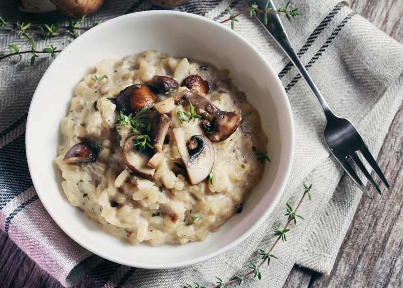 Chicken and Mushroom Risotto