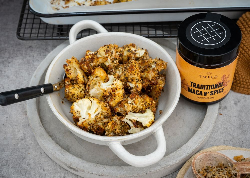 Dukkah Crusted Cauliflower