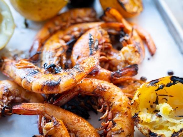 Barbecue King Prawns
