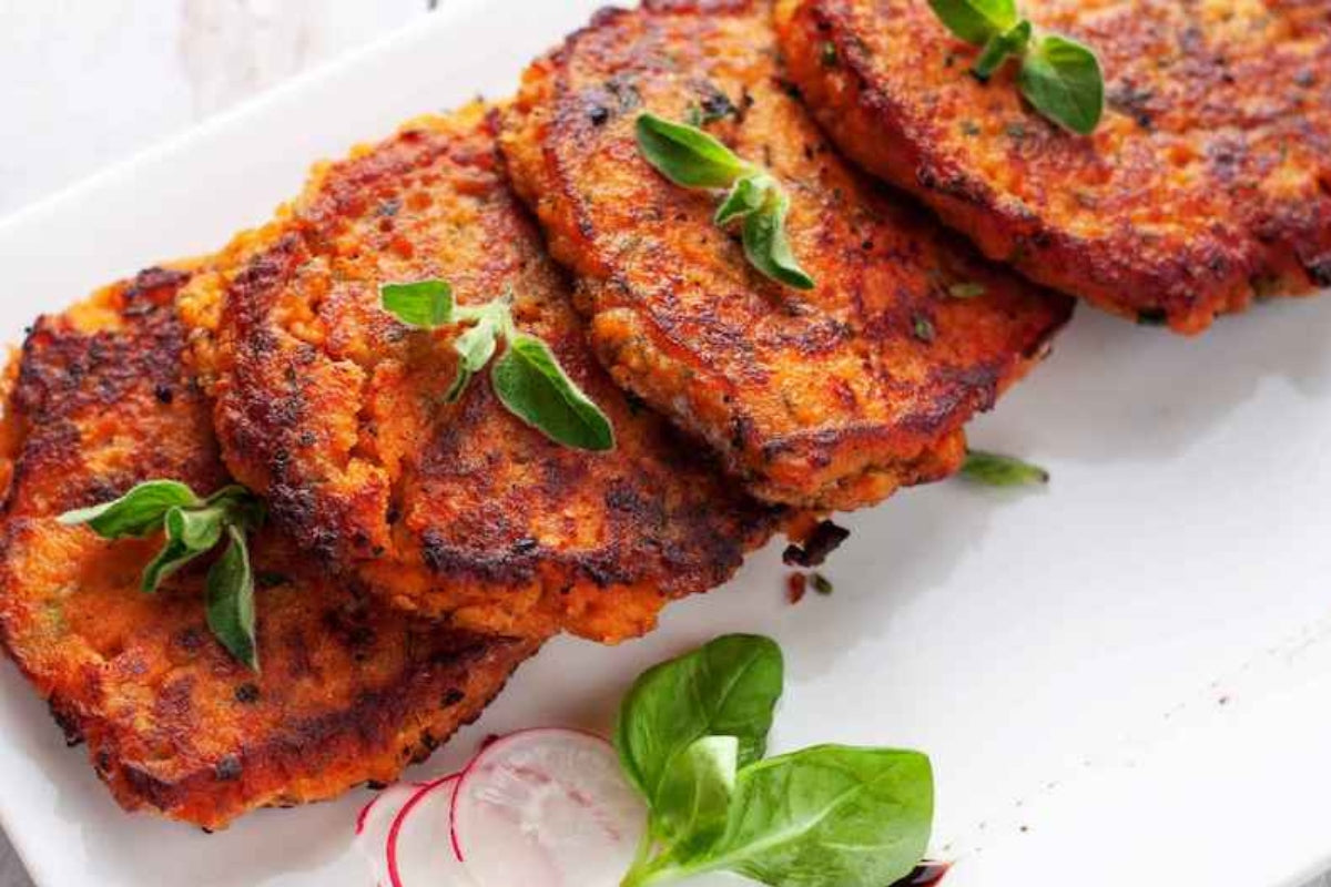 Sweet Potato Salmon Patties
