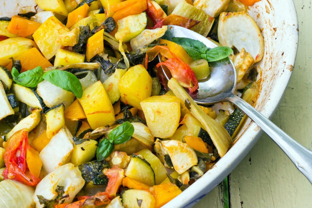 Sweet and Tangy Roast Vegetables