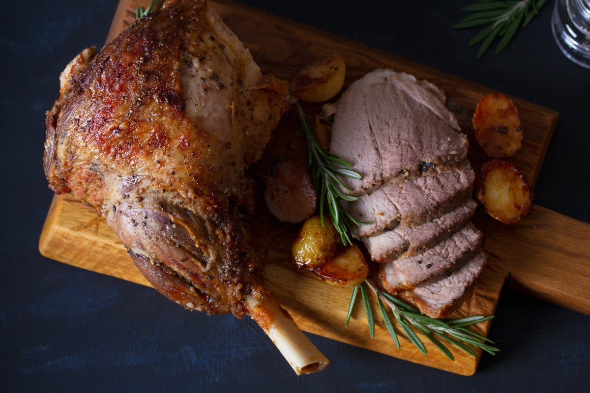 Slow Roast Leg of Lamb