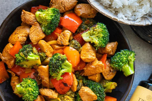 Honey Garlic Chicken Stir Fry