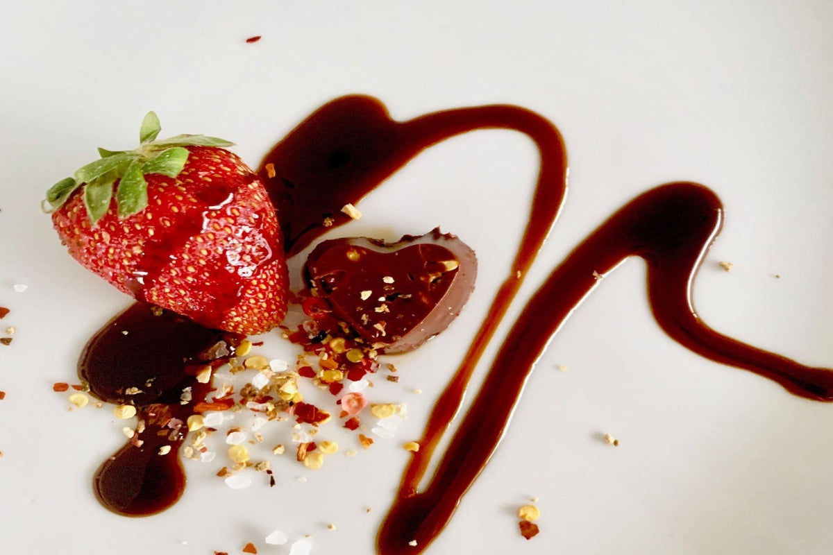 Homemade Chocolate Hearts