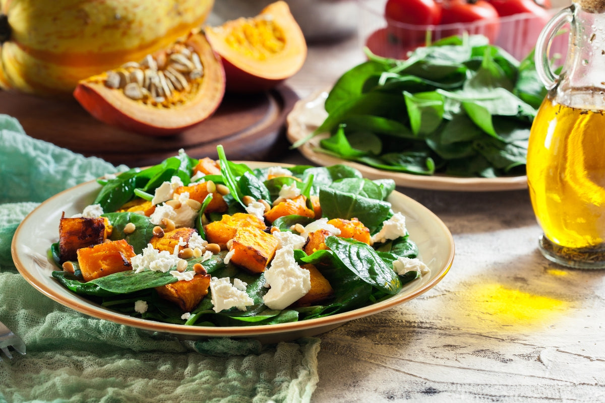 Pumpkin Feta Salad