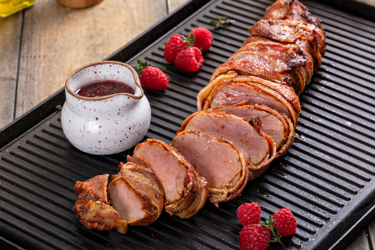 Bacon Wrapped Pork Tenderloin