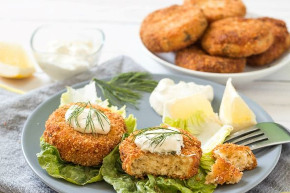 Crispy Salmon Cakes
