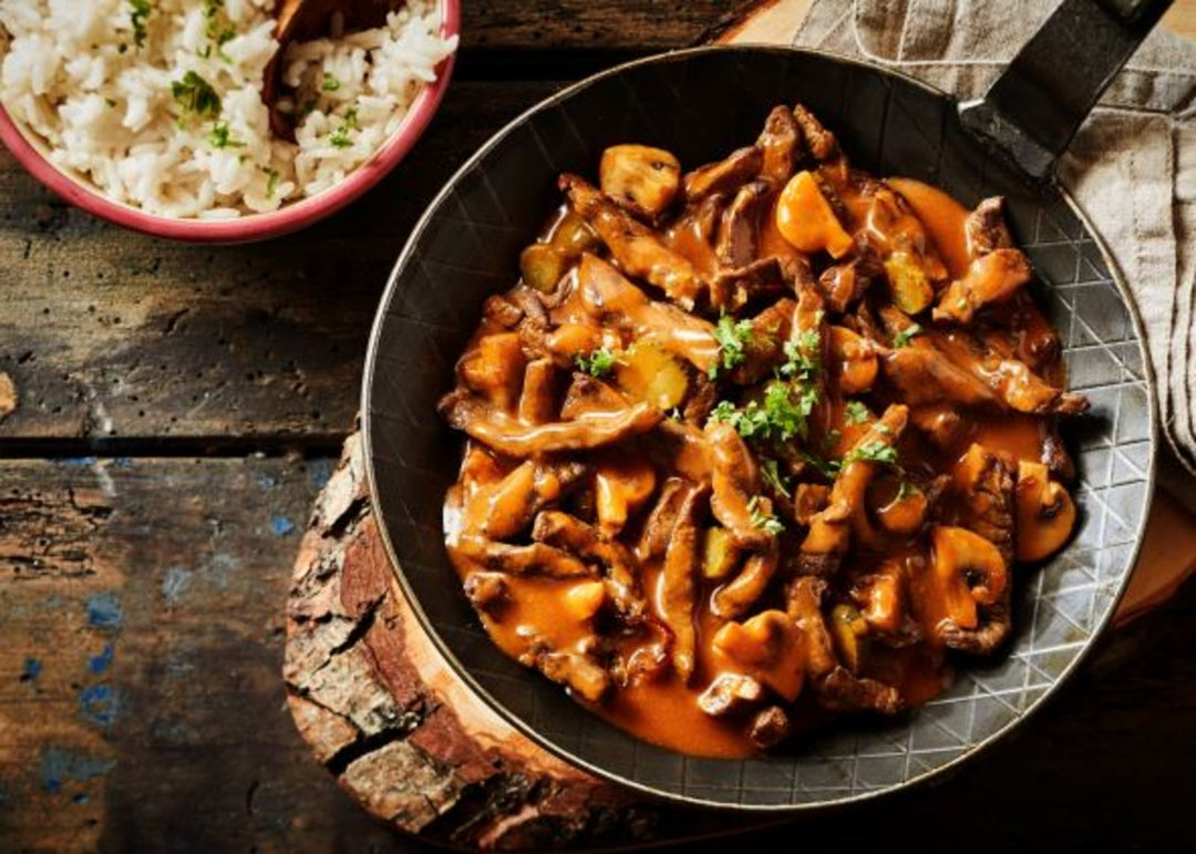 Beef Stroganoff