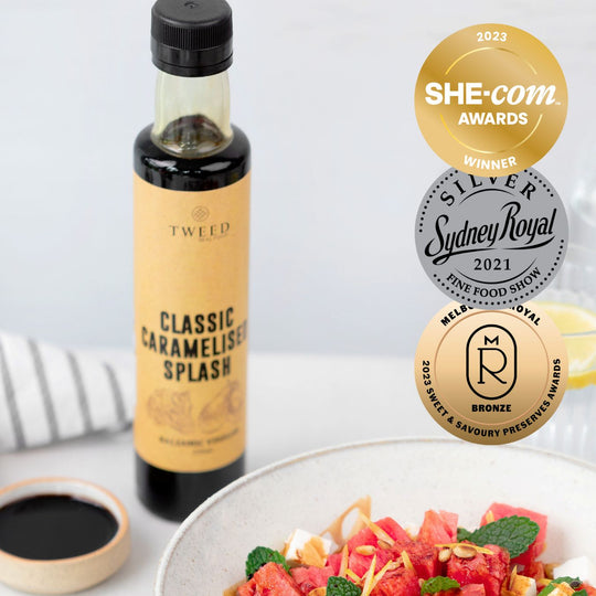 Classic Caramelised Splash Balsamic Vinegar Tweed Real Food