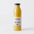 Church Farm Honey & Pepperberry Mustard 350ml glass bottle, handcrafted in Northern NSW with Byron Bay honey and native Australian pepperberry.