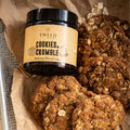 Anzac cookies made with Tweed Real Food Cookies and Crumble Baking Blend