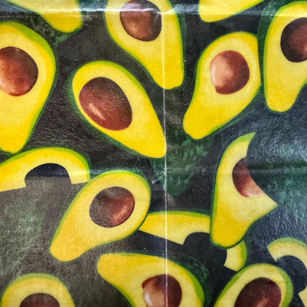 Tweed Real Food handmade beeswax food wrap in avocado print
