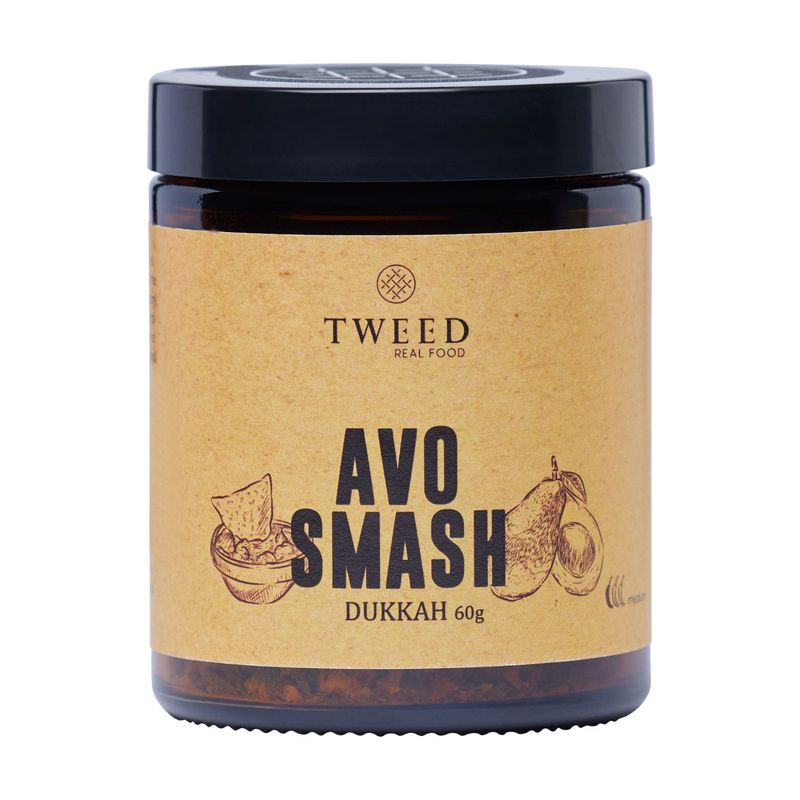 Tweed Real Food Avo Smash Dukkah spice 60g jar