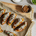 Roasted sweet potato topped with Women&