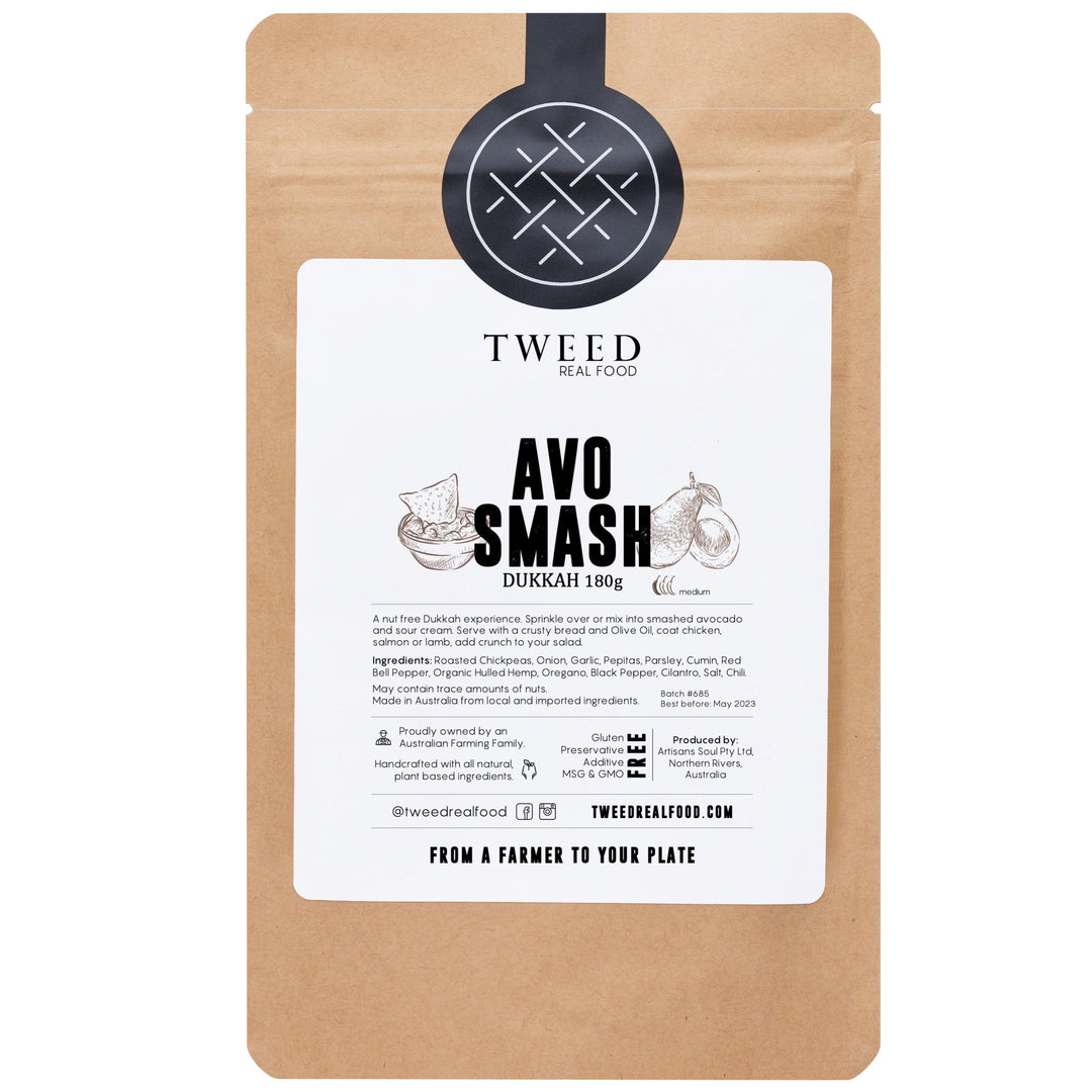 Tweed Real Food Avo Smash Dukkah 180g Satchel