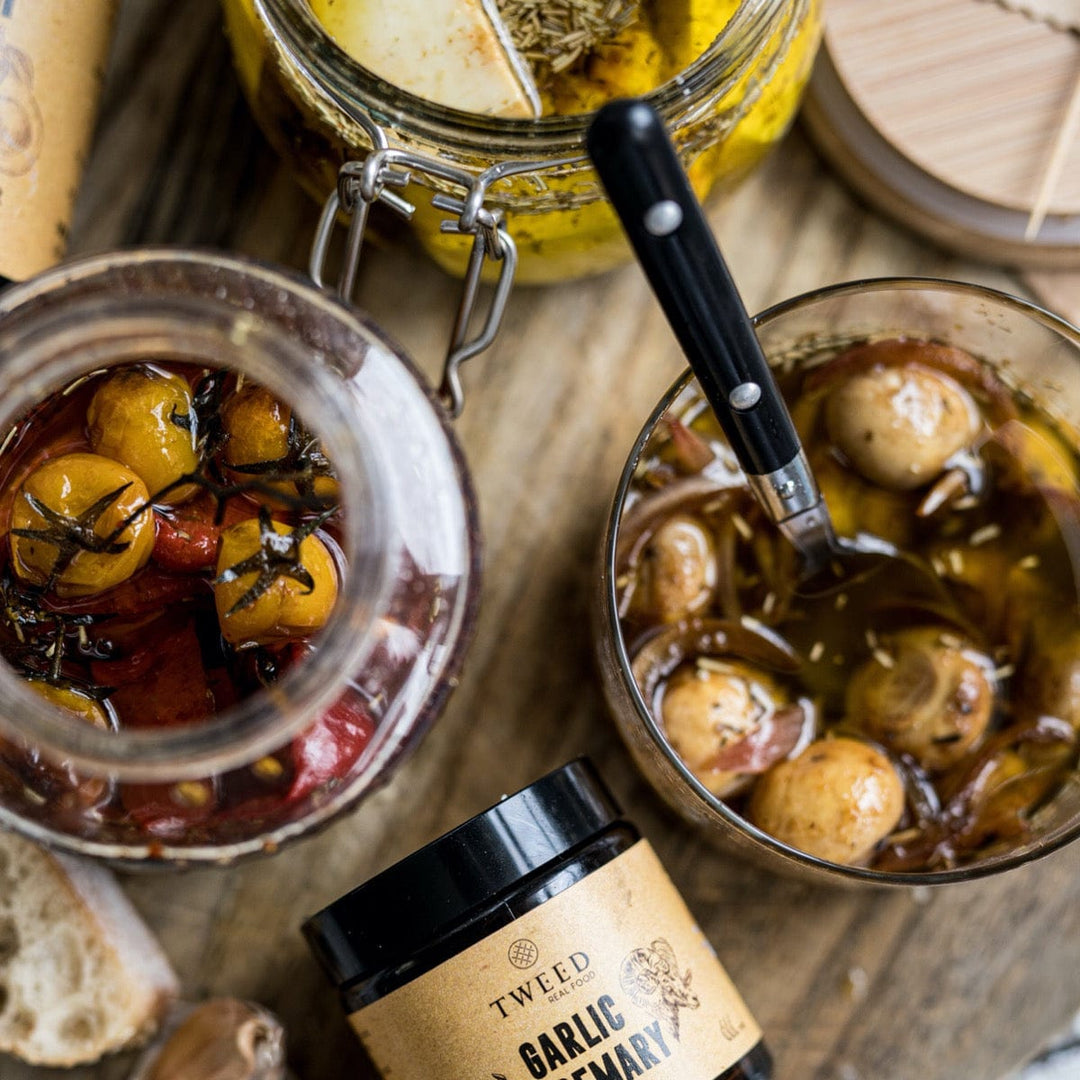 Tweed Real Food Garlic Rosemary Rub Marinated Antipasti Vegetables