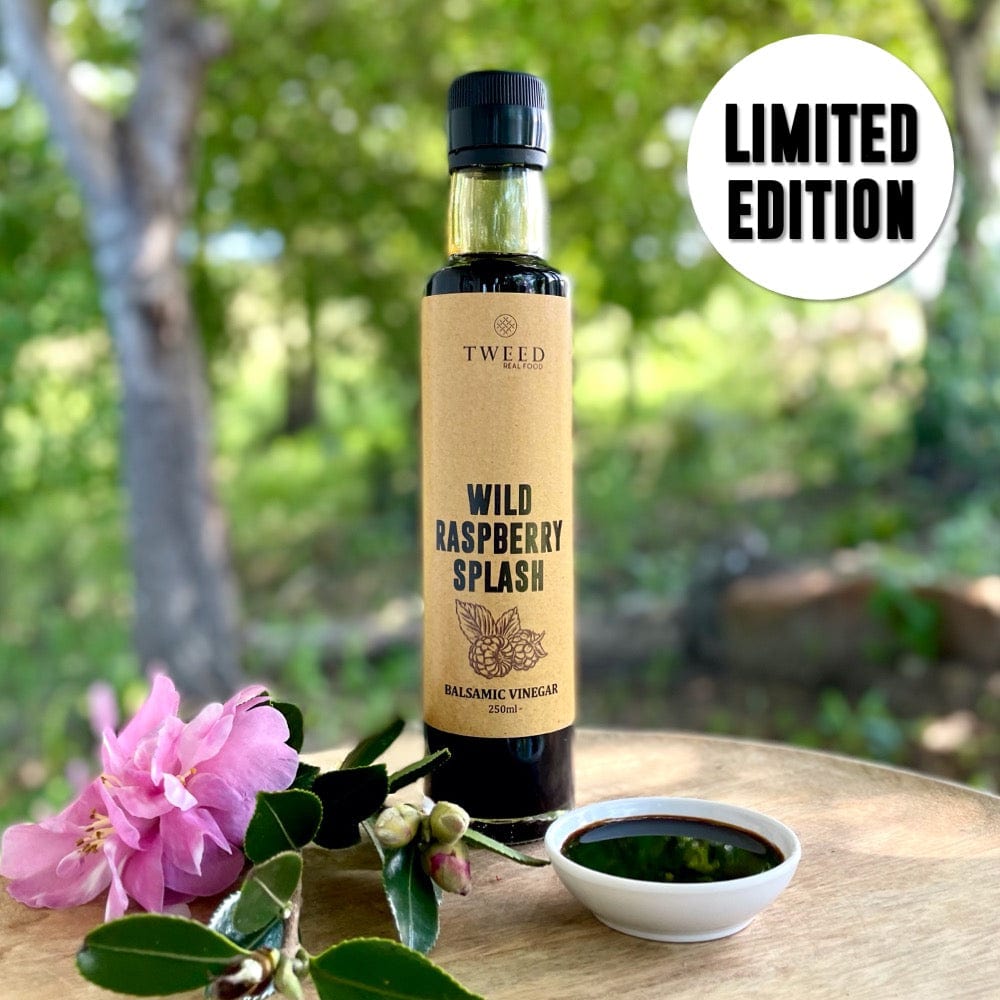 Wild Raspberry Splash Balsamic Vinegar - Limited Edition - Tweed Real Food
