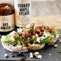 Smashed avo toast made with the Avo Smash Gourmet Gift Hamper