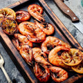 BBQ king prawns made with the Father&