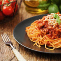 Spaghetti bolognese made with Tweed Real Food Viva Italia Italian herb seasoning