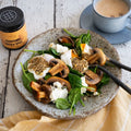 Cafe-style breakfast with Tweed Real Food Traditional Maca n&