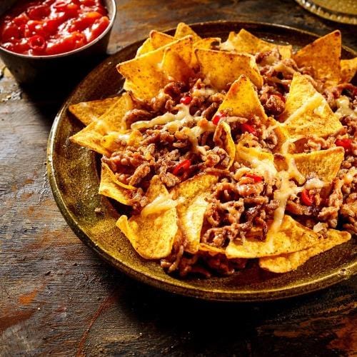 Nachos made with Tweed Real Food Fiesta Mexicana Seasoning