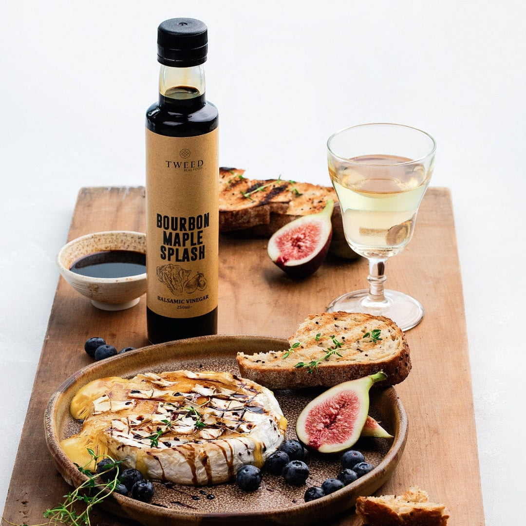 Baked balsamic brie made with The Collective Gift Hamper