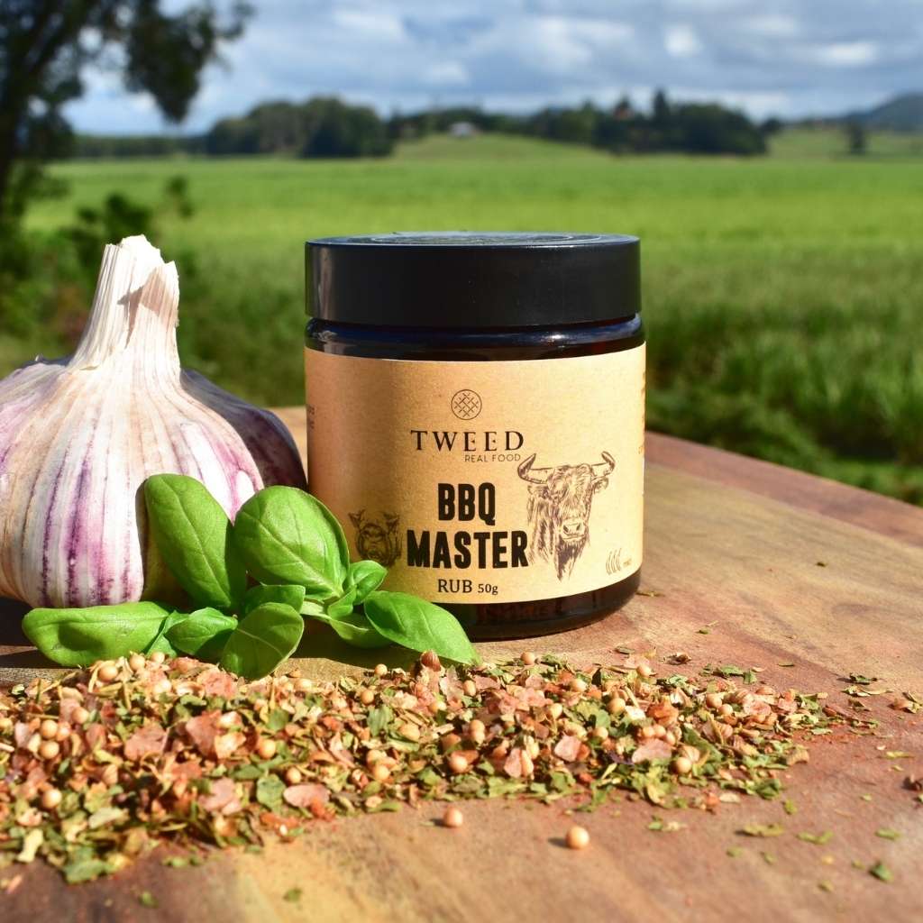 Tweed Real Food BBQ Master Rub, all-purpose BBQ meat rub