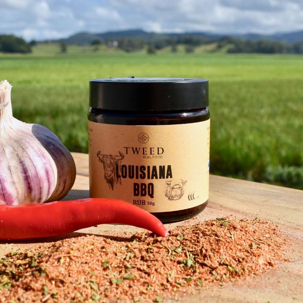 Tweed Real Food Louisiana BBQ Rub, Cajun dry rub