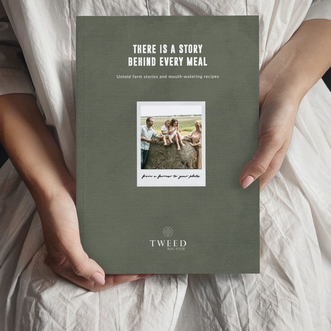 There Is a Story Behind Every Meal recipe and storybook in the Ultimate Foodie Gift Hamper